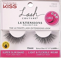 Парфумерія, косметика Накладні вії - Kiss Lash Couture LuXtensions Eyelash Band Royal Silk