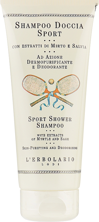 Шампунь и гель для душа "Спорт" - L'Erbolario Shampoo Doccia Sport