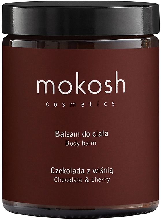 Бальзам для тела "Шоколад с вишней" - Mokosh Cosmetics Body Balm Chocolate & Cherry — фото N1