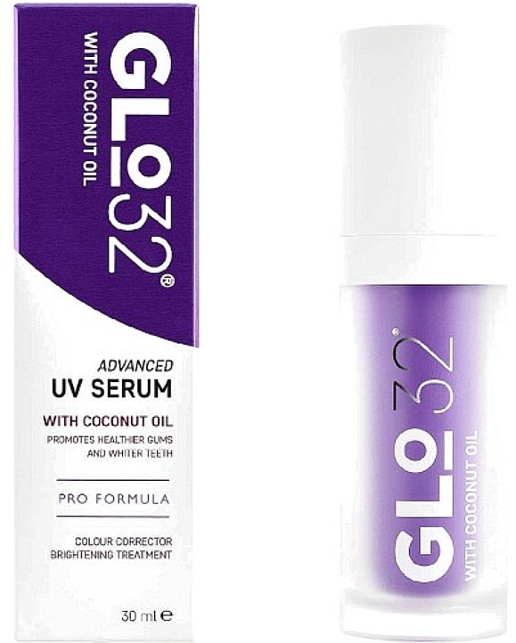 Відбілювальна зубна сироватка - Glo 32 Advanced UV Serum — фото N1