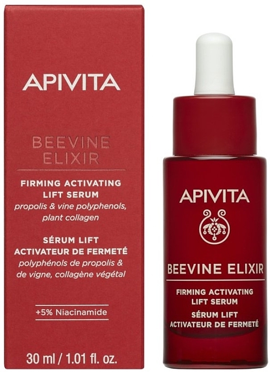 Укрепляющая активирующая лифтинг-сыворотка - Apivita Beevine Elixir Firming Activating Lift Serum — фото N2