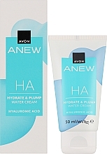 Увлажняющий и укрепляющий крем для лица - Avon Anew HA Hydrate & Plump Water Cream — фото N2