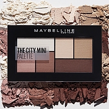 УЦЕНКА Палитра теней для век - Maybelline New York The City Mini Palette * — фото N7