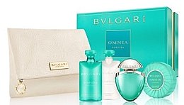 Духи, Парфюмерия, косметика Bvlgari Omnia Paraiba - Набор (edt/25ml + b/lot/75ml + soap/75g + sh/oil/75ml + bag)