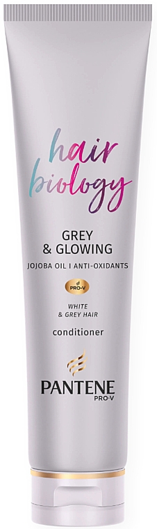 Кондиционер для волос - Pantene Pro-V Hair Biology Grey & Glowing Conditioner  — фото N1