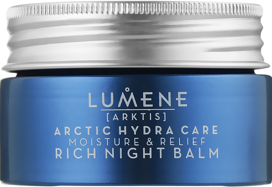 Ночной бальзам для лица - Lumene Arctic Hydra Care Moisture & Relief Rich Night Balm — фото N1