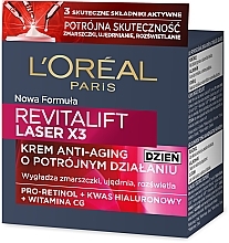 Дневной крем - L'Oreal Paris Revitalift Laser Х3 Anti-Age Day Cream — фото N3