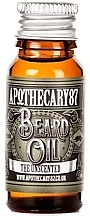 Духи, Парфюмерия, косметика Масло для бороды - Apothecary 87 The Unscented Beard Oil