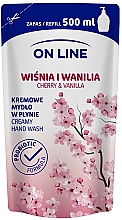 Жидкое мыло - On Line Cherry&Vanilla Soap (сменный блок) — фото N1