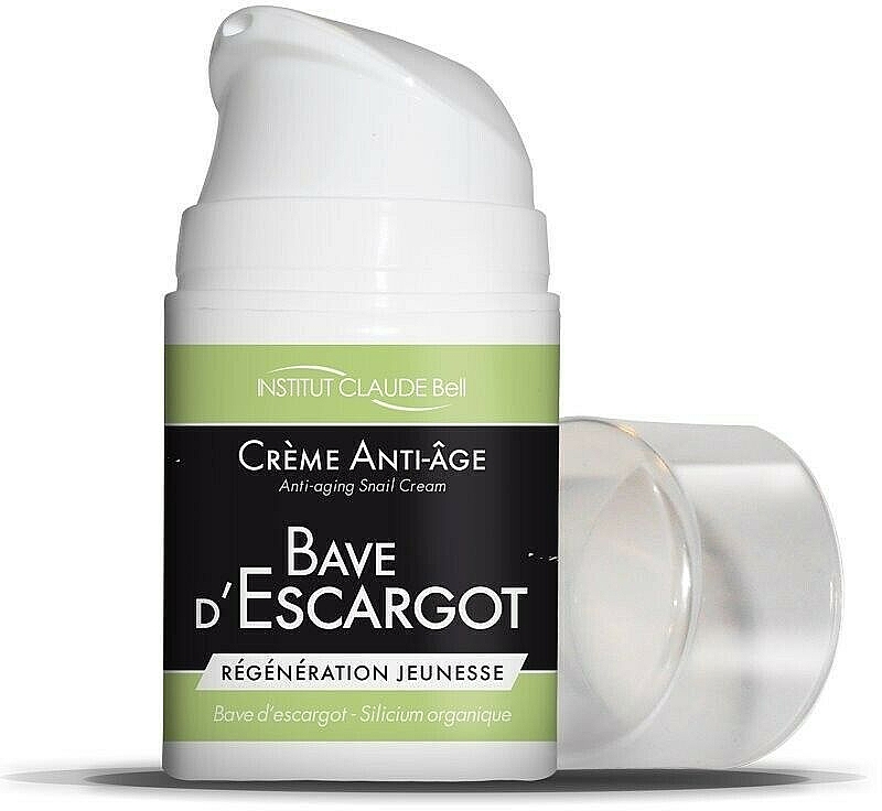 Крем для лица со слизью улитки - Institut Claude Bell Bave D'Escargot Anti-Aging Snail Cream — фото N1