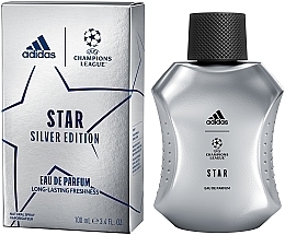 Adidas UEFA Champions League Star Silver Edition - Парфюмированная вода — фото N1