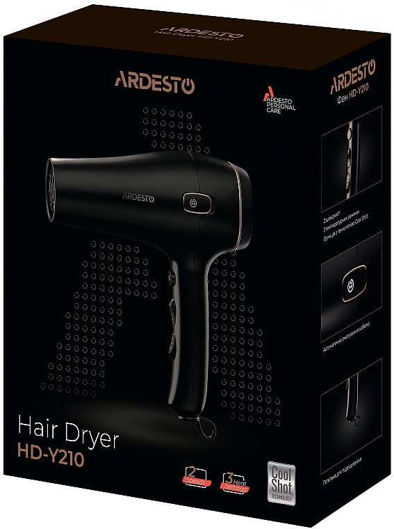 Фен для волос - Ardesto HD-Y210 — фото N5
