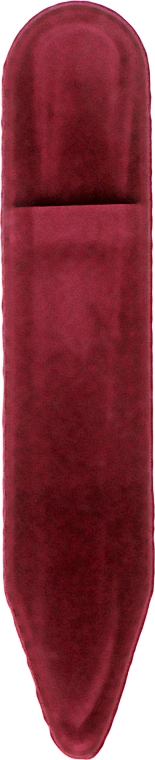 Пилочка хрустальная в чехле из кожи 99-1052, розовая, 105мм - SPL — фото N2