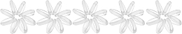 Духи, Парфюмерия, косметика Резинка-браслет для волос, мини, прозрачная - Rolling Hills 5 Traceless Hair Rings Mini Transparent