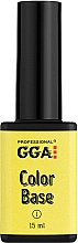Духи, Парфюмерия, косметика База для гель-лака "Цветная" - GGA Professional Color Base 