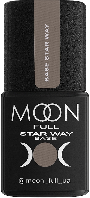 Кольорова база для нігтів - Moon Full Star Way Rubber Base