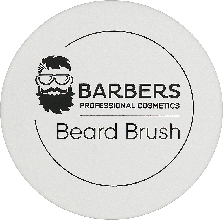 Щётка для бороды - Barbers Round Beard Brush — фото N4