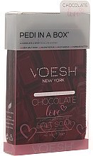 Набір для педикюру "Шоколадна любов" - Voesh Deluxe Pedicure Chocolate Love Pedi In A Box 4 in 1 — фото N1