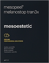 Духи, Парфюмерия, косметика Комбинированный пилинг меланостоп - Mesoestetic Mesopeel Melanostop Tran3x