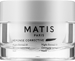 Інтенсивно зволожувальна гелева маска для обличчя - Matis Reponse Corrective Night Reveal 10 Overnight Corrective Mask — фото N1