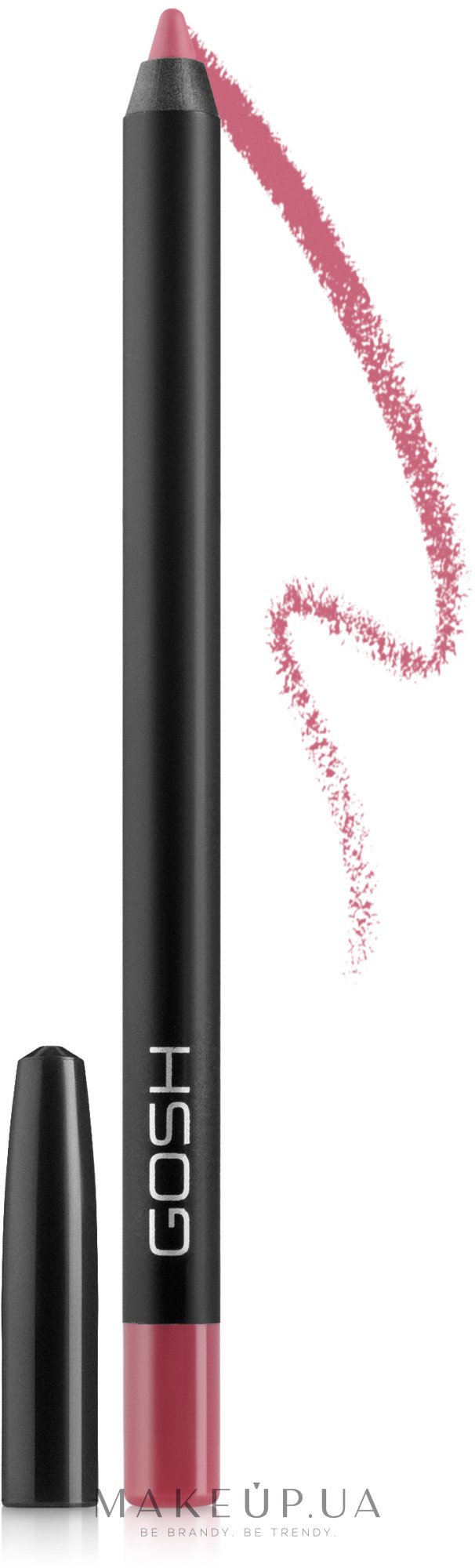 Водостійкий олівець для губ - Gosh Velvet Touch Waterproof Lipliner — фото Antique Rose