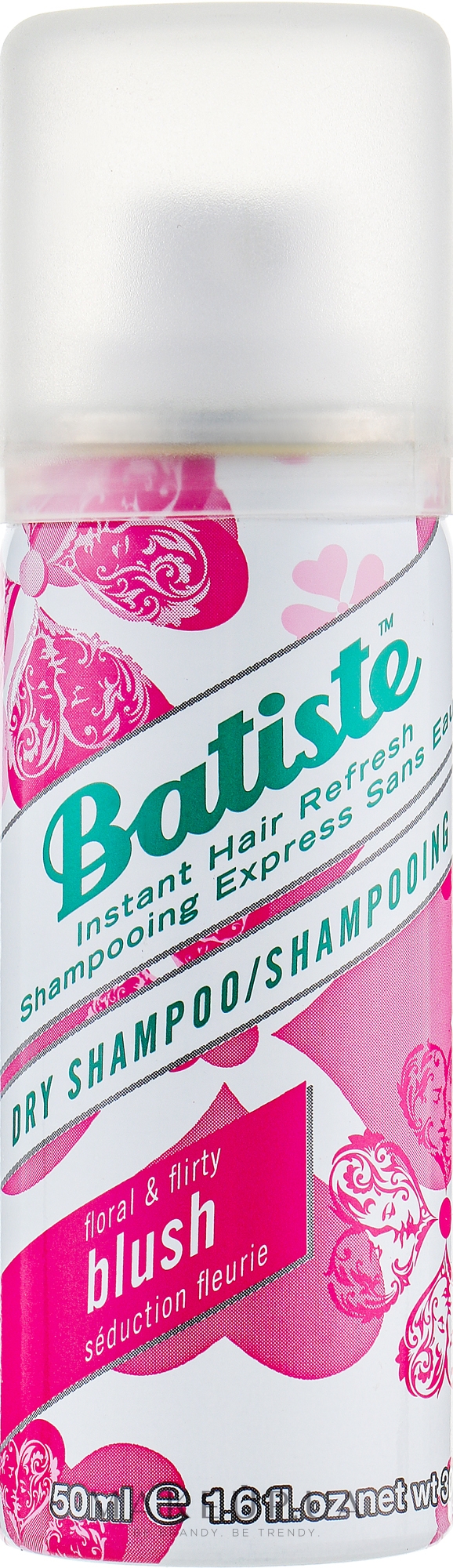 Сухой шампунь - Batiste Dry Shampoo Floral and Flirty Blush — фото 50ml
