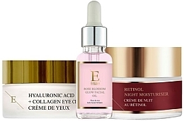 Духи, Парфюмерия, косметика Набор - ErthSkin London Retinol Night Care Set (f/cr/50ml + eye/cr/30ml + f/oil/30ml)