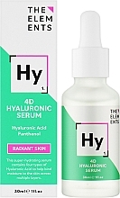 4D гиалуроновая сыворотка - The Elements 4D Hyaluronic Serum — фото N2