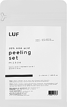 Набор для экспресс обновления кожи и кислородного насыщения - Luff (peel/50ml + act/50ml) — фото N1
