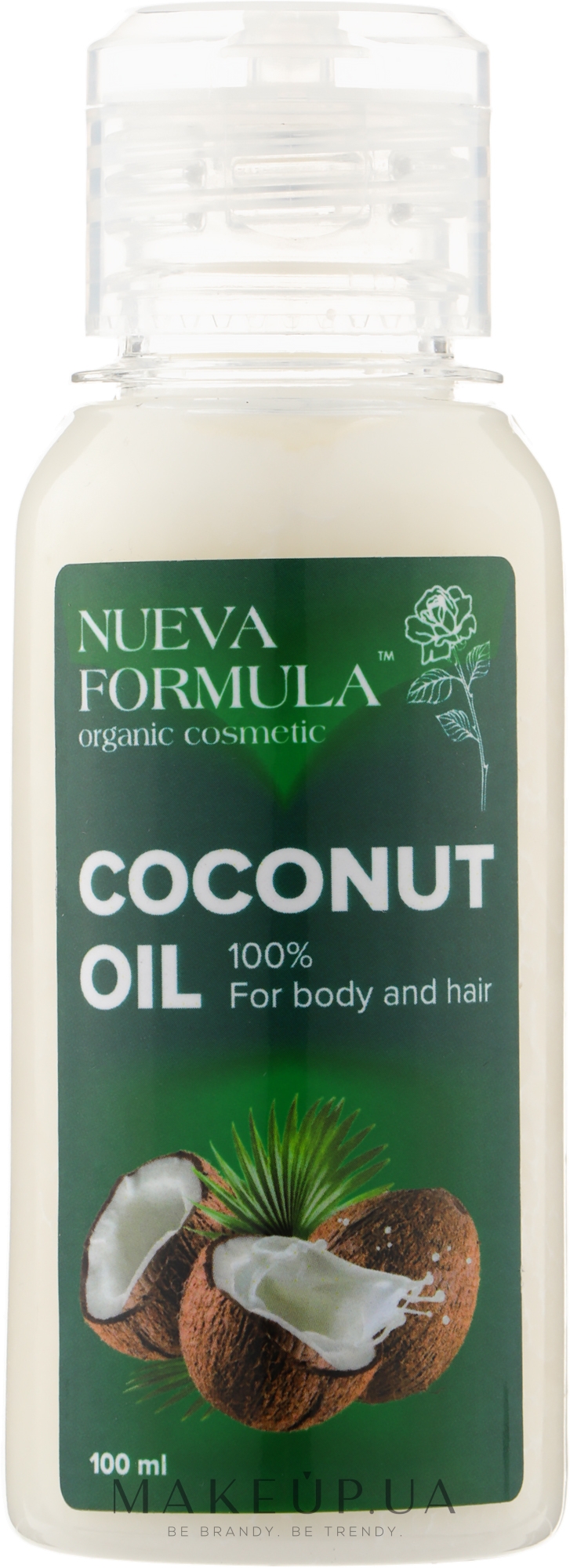 Кокосове масло - Nueva Formula Coconut Oil For Body And Hair — фото 100ml