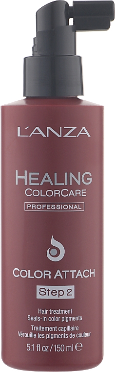 Спрей-блиск для волосся - Lanza Healing Color Care Color Attach Step 2