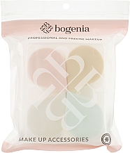 Bogenia - Набір мініспонжів для макіяжу, 4 шт., BG317 — фото N1
