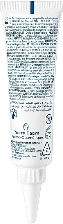 Крем проти дефектів шкіри, схильної до акне - Ducray Keracnyl PP+ Anti-Blemish Cream — фото N2