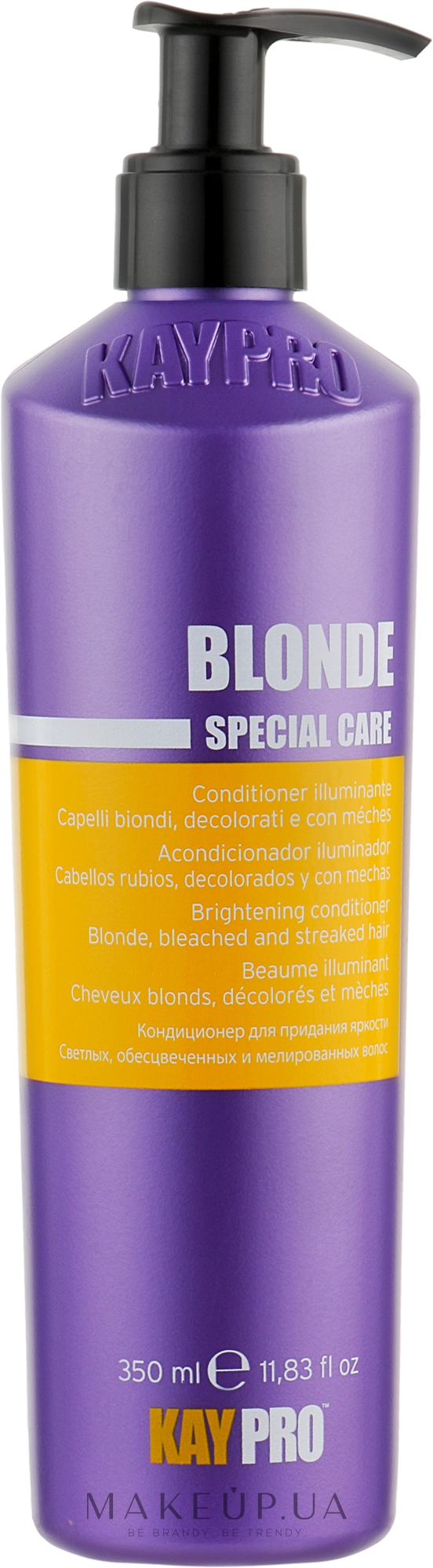 Кондиционер для светлых волос - KayPro Special Care Conditioner — фото 350ml
