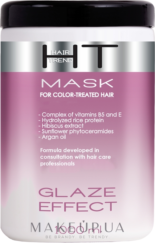 Маска для окрашенных волос "Эффект глазирования" - Hair Trend Glaze Effect Mask — фото 1000ml