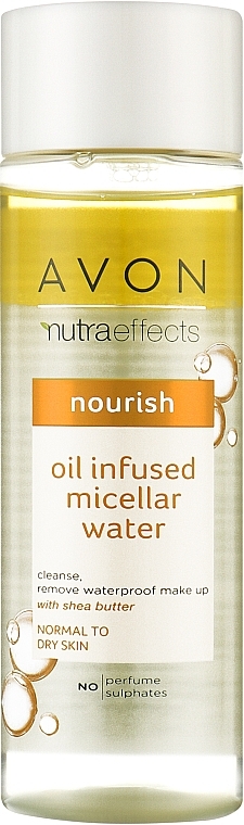Міцелярна рідина з олією - Avon True Nutra Effects — фото N1