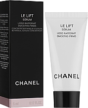 Сыворотка для разглаживания и повышения упругости кожи лица и шеи - Chanel Le Lift Smoothing & Firming Serum (мини) — фото N2