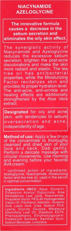 Сыворотка для жирной кожи лица - Ava Laboratorium Quintessence Of Beauty Stop Sebum Serum — фото N3