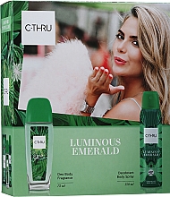 C-Thru Luminous Emerald - Набір варіант 1 (edt/75 ml + deo/150ml) — фото N1