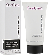 Маска-крем для обличчя "Карбон" - SkinClinic Carbon Cream — фото N2