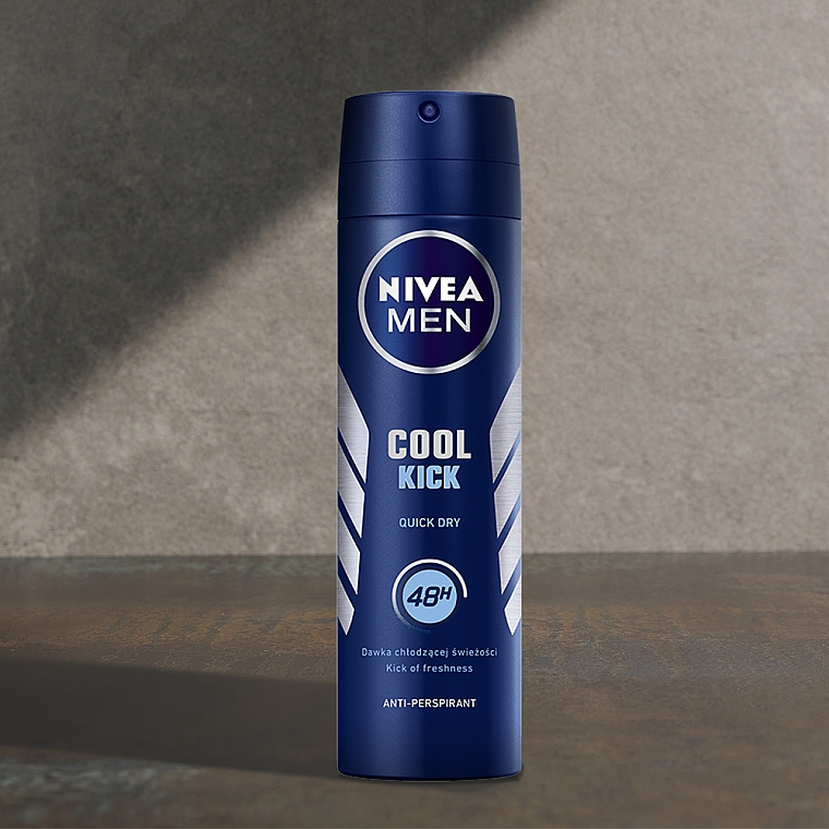 Дезодорант-антиперспирант "Экстремальная свежесть" - NIVEA MEN Cool Kick Anti-Perspirant — фото N3