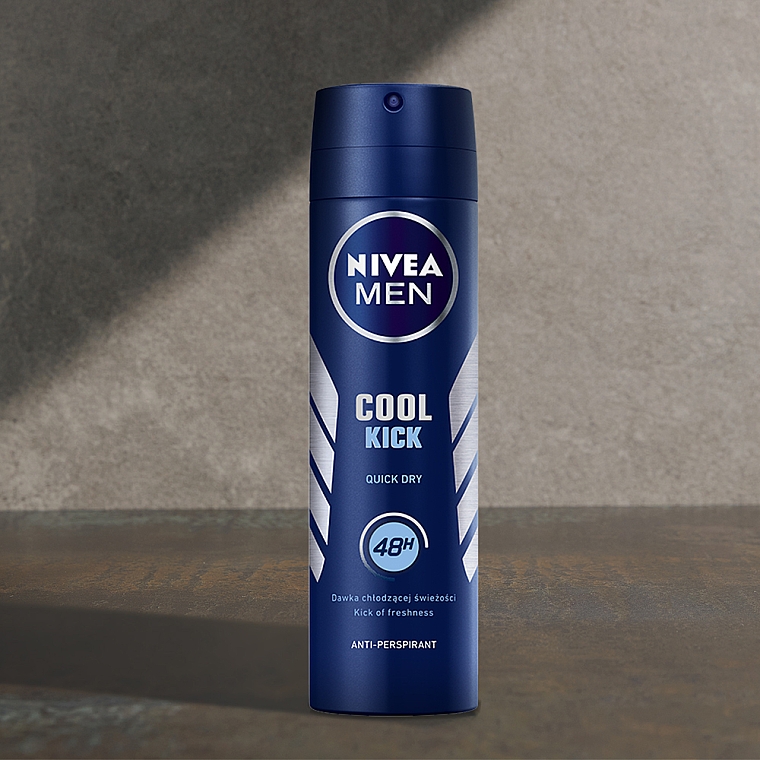 Дезодорант-антиперспірант  - NIVEA MEN Cool Kick Anti-Perspirant — фото N3