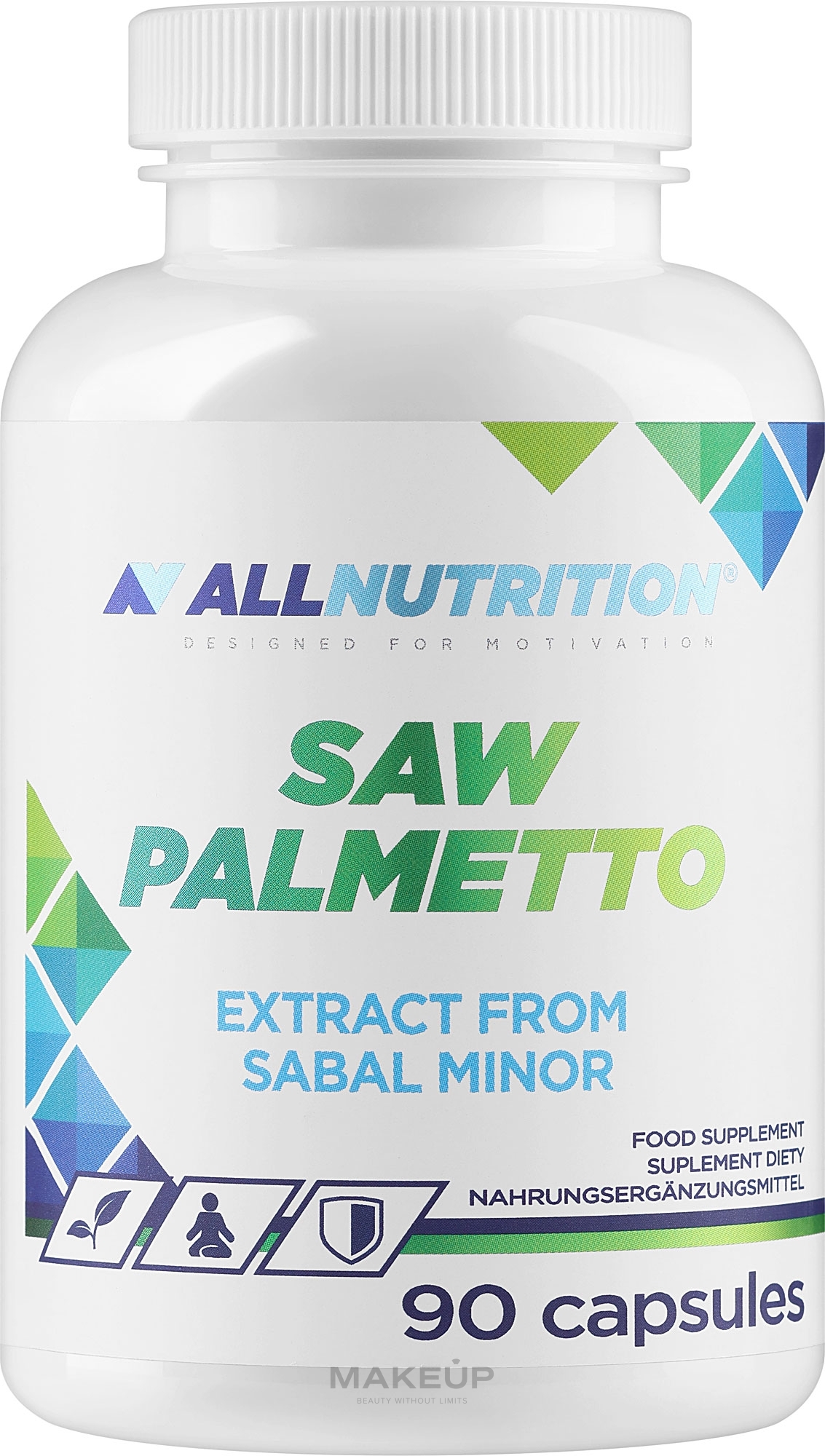 Пищевая добавка "Ягоды пальметто" - Allnutrition Adapto Saw Palmetto — фото 90шт