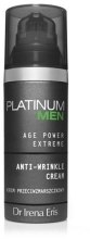 Духи, Парфюмерия, косметика Укрепляющий крем для зрелой кожи - Dr Irena Eris Platinum Men Age Power Extreme Cream