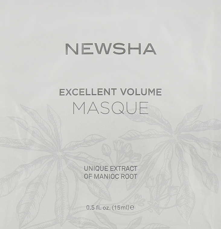Маска для об'єму волосся - Newsha High Class Excellent Volume Masque — фото N1