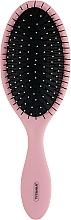 Парфумерія, косметика Масажна щітка для вологого волосся, рожева - Titania