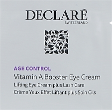 Парфумерія, косметика Антивіковий крем-бустер вітаміну А навколо очей - Declare Vitamin A Boost Eye Cream (пробник)