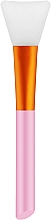 Духи, Парфюмерия, косметика Кисточка силиконовая для нанесения маски CS-119R, розовая - Cosmo Shop