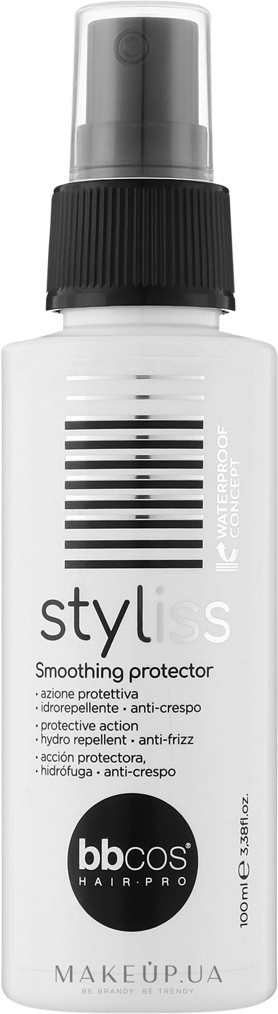Термозахисний спрей для вирівнювання волосся - Bbcos Styliss Smoothing Protector — фото 100ml
