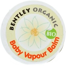 Парфумерія, косметика Зігріваючий дитячий бальзам Вапур - Bentley Organic Baby Vapour Balm